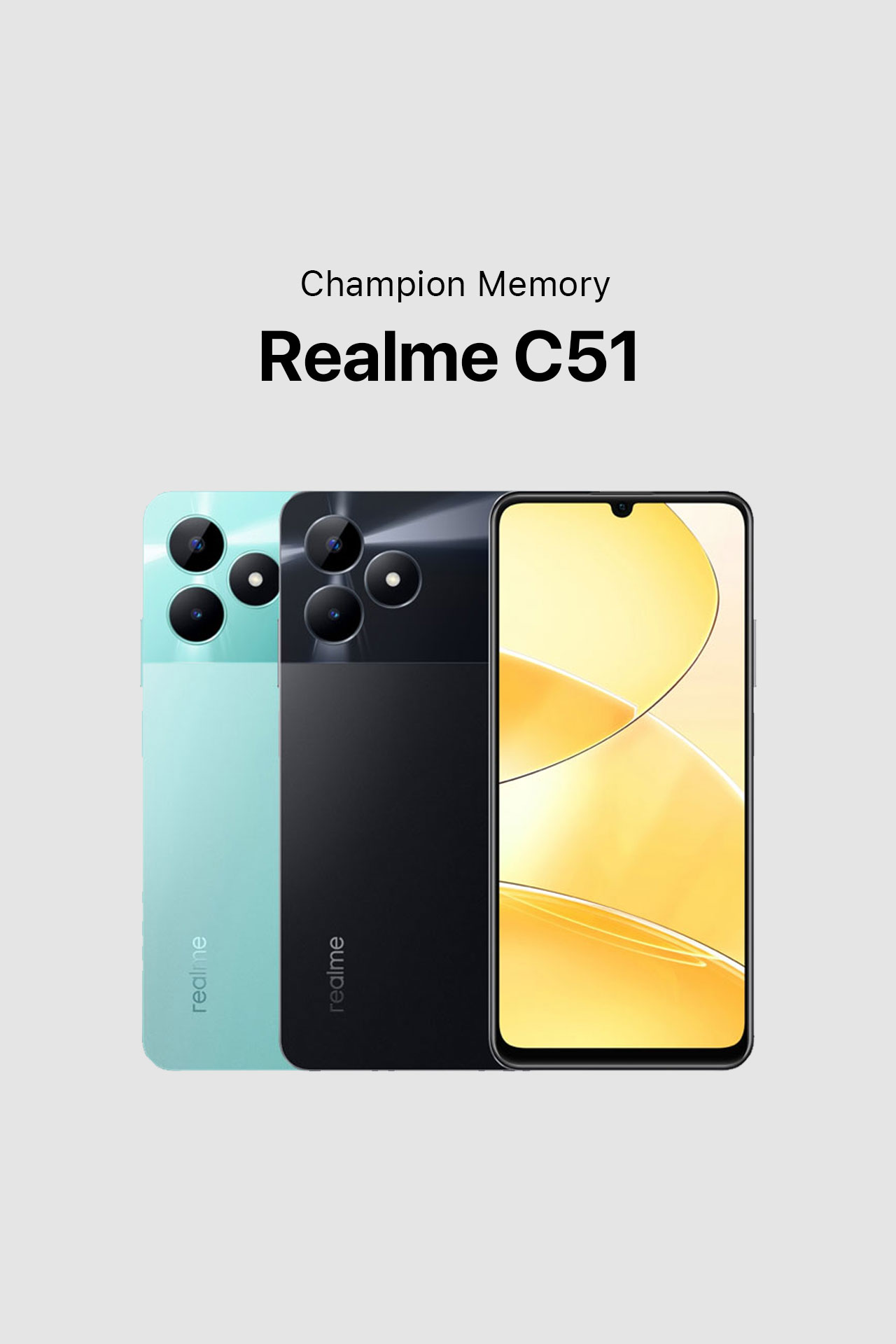 Realme C51 4GB RAM - 128GB ROM