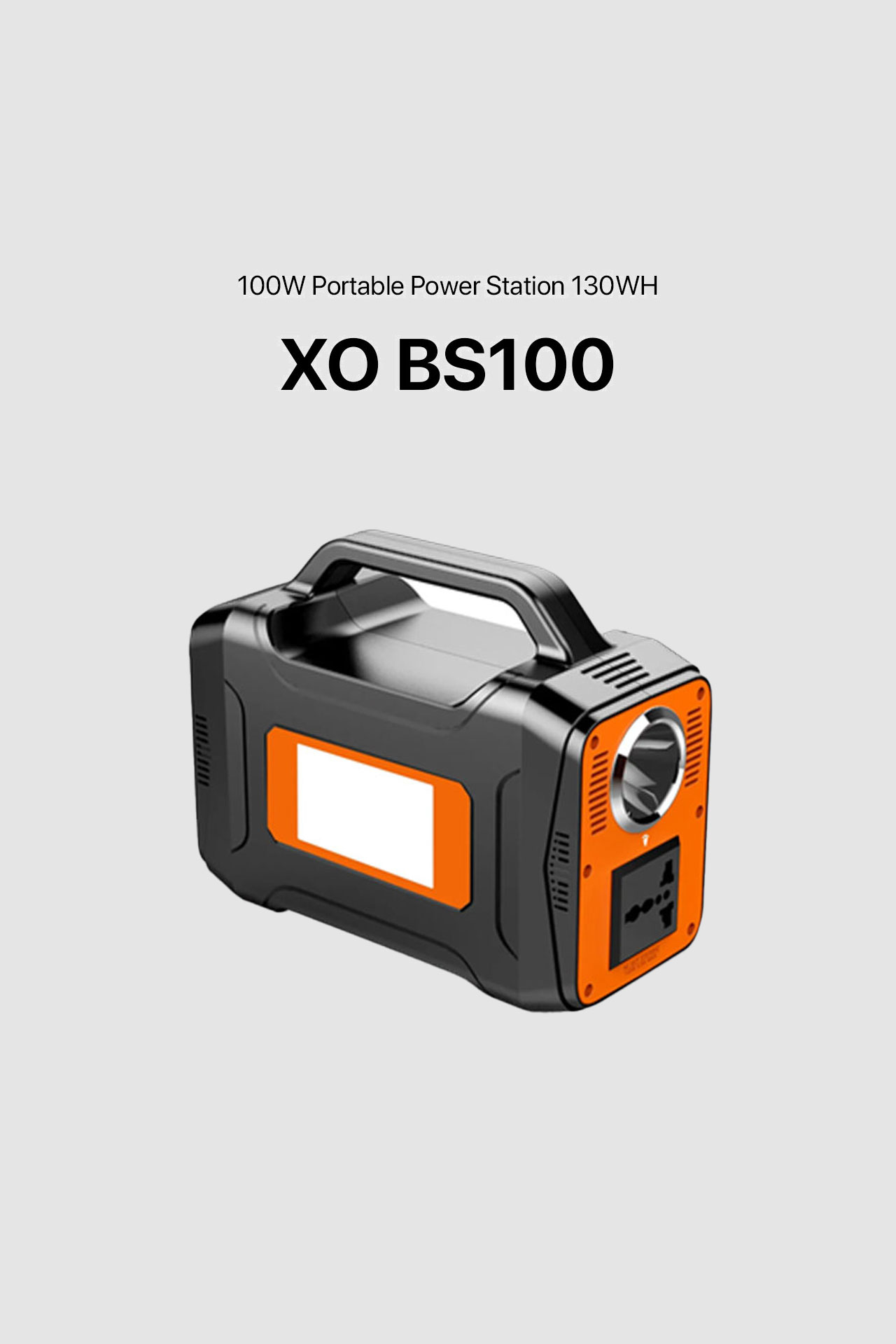 XO BS100 100W Portable Power Station 130WH