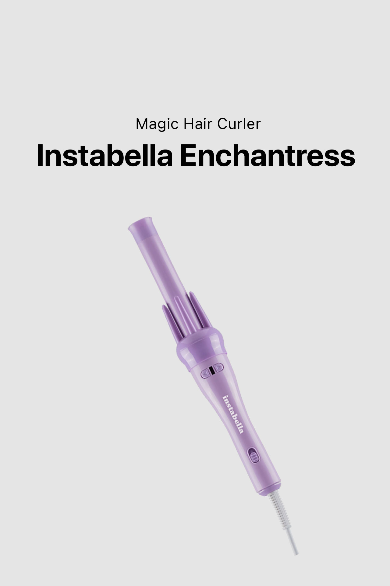 Instabella Enchantress Magic Hair Curler HC-473 – Dixie Purple