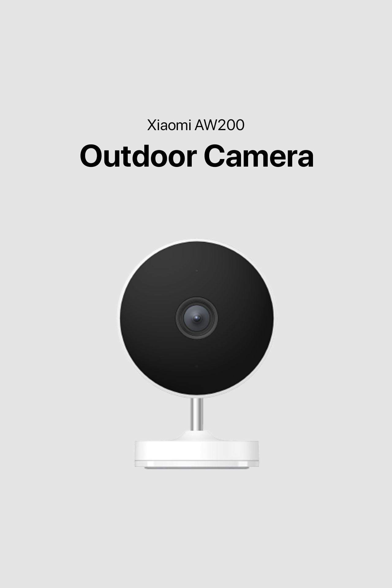Xiaomi Outdoor Camera AW200 White