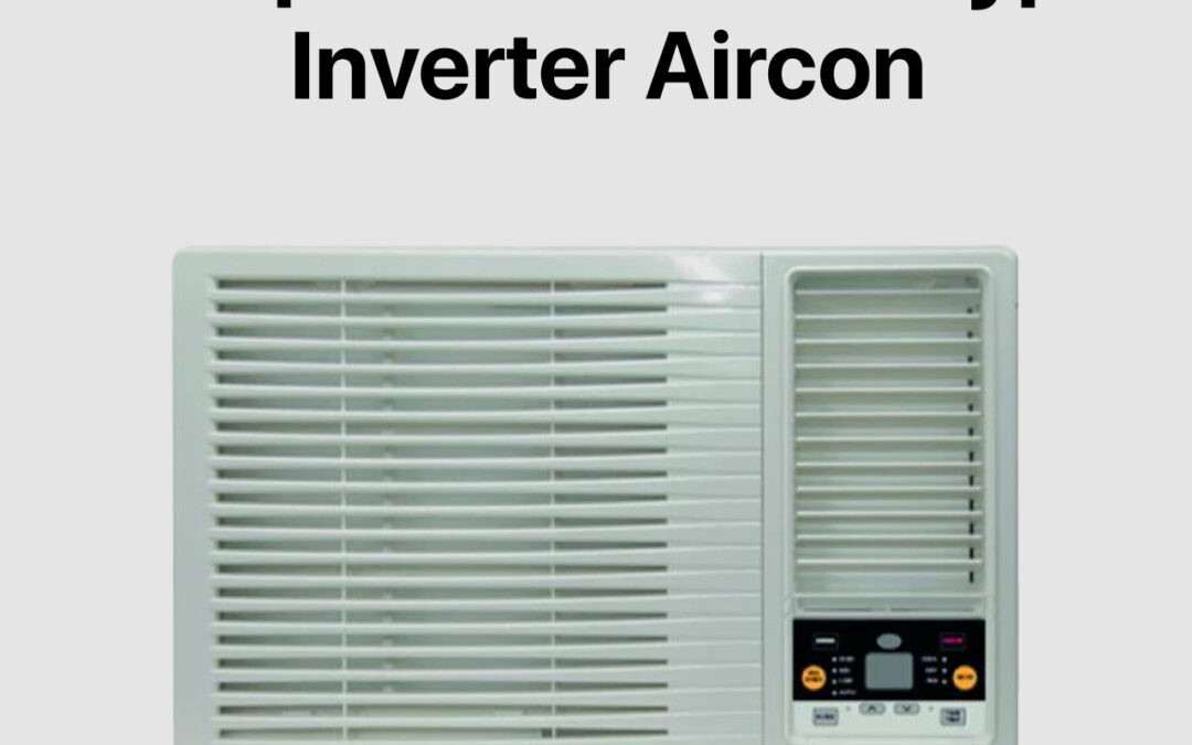 Sharp 1HP Window Type Inverter Aircon (AF-XG10ZCF)