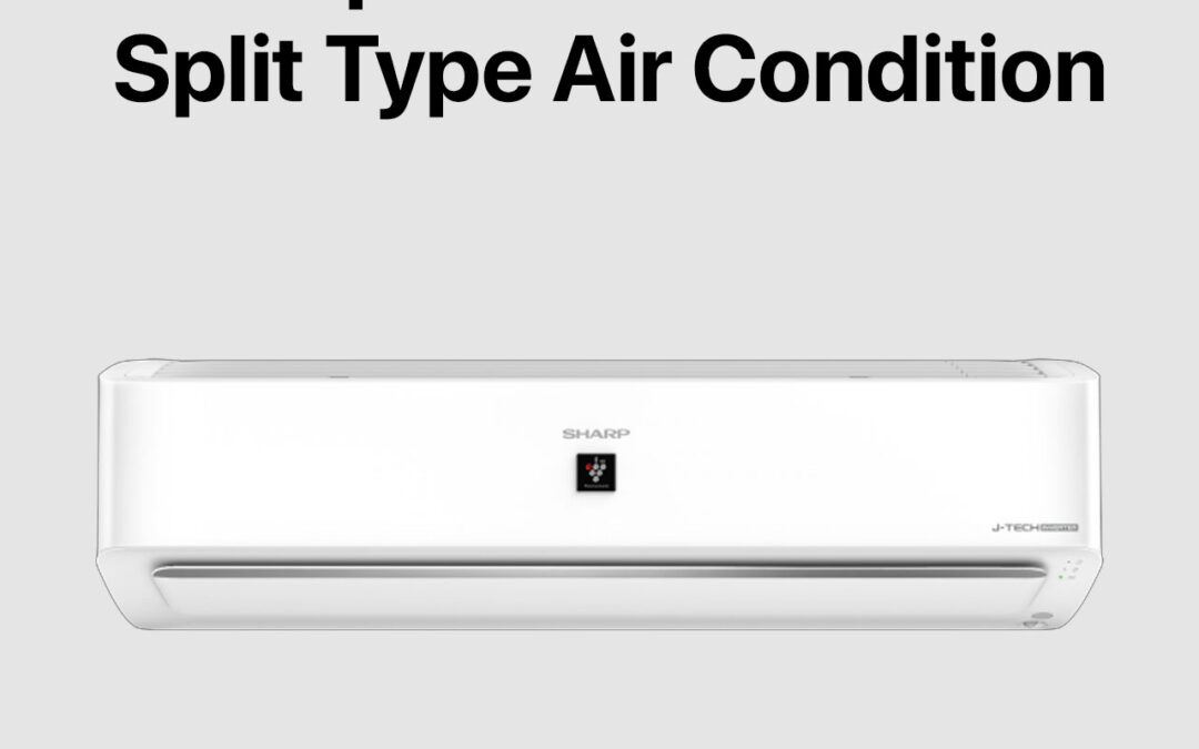 Sharp 2.0 HP J-Tech Inverter Split Type Air Conditioner (AH/AU-XP20YMF)