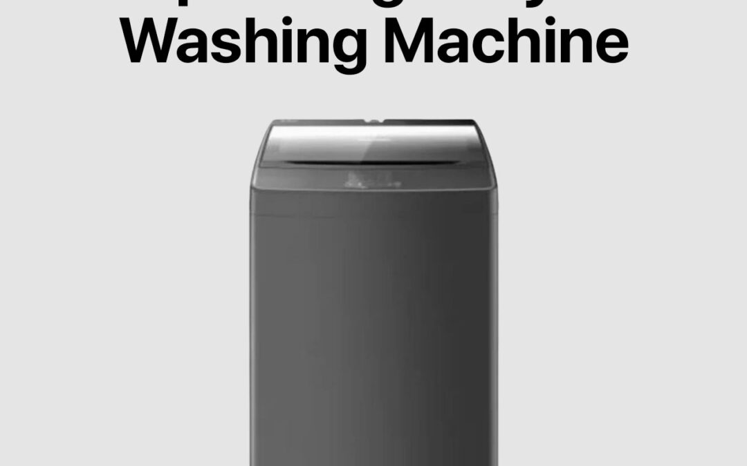 Sharp 6.0 kg Fully Automatic Washing Machine (Top Load) – (ES-JN06A9(GY))