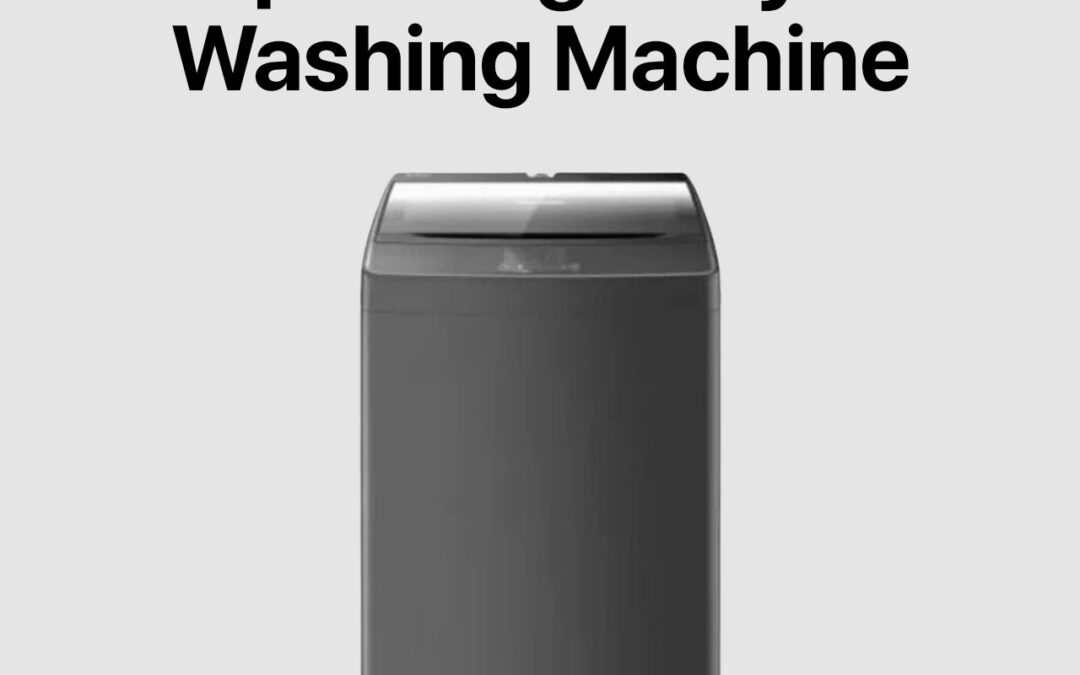 Sharp 8.0 kg Fully Automatic Washing Machine (Top Load) – (ES-JN08A9(GY))