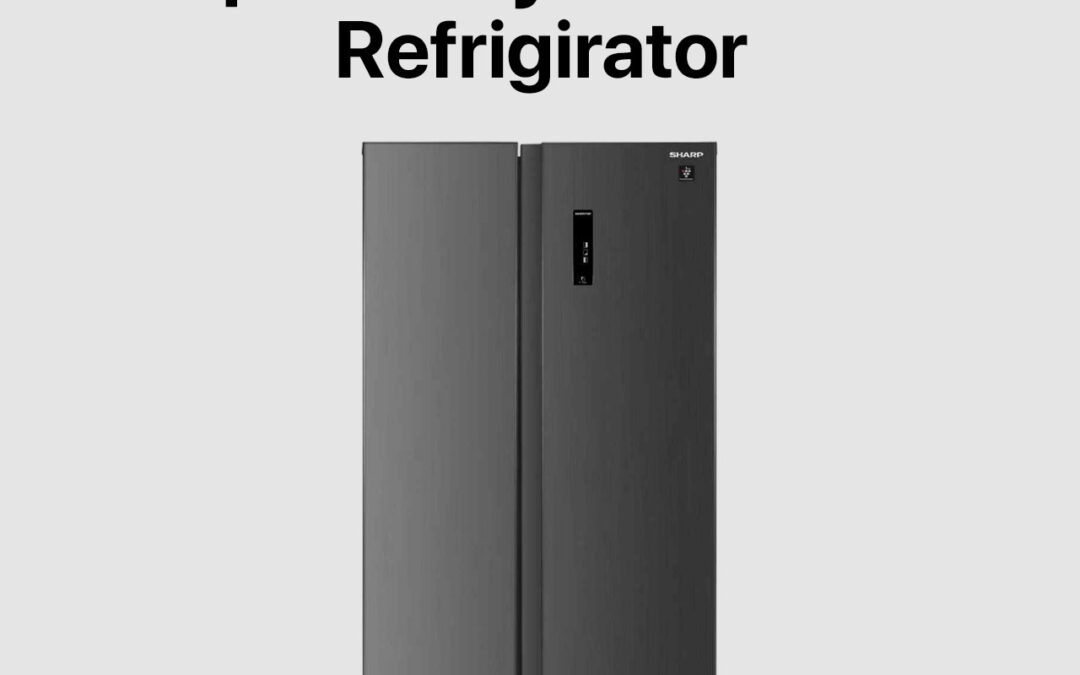 Sharp 18.8 cu. ft. Side-by-Side inverter Refrigerator (SJ-BLS20BVP-DS)