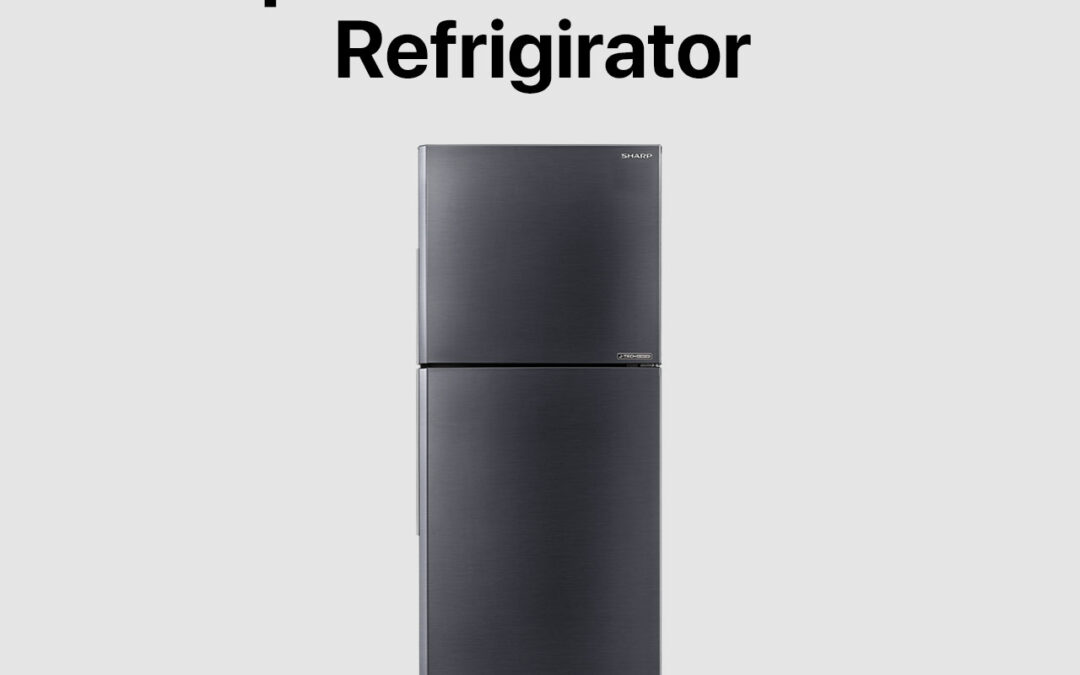 Sharp 10.1 cu. ft Two Door No Frost Inverter Refrigerator (SJ-FTS11BVS-DS)