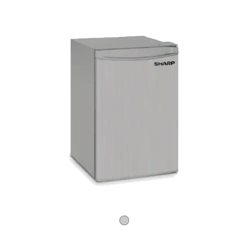 Sharp Mini Fridge 3.5 cu. ft Personal Refrigerator SJ-PL10AS(GY)