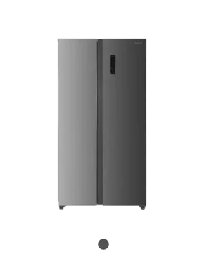 Sharp 21.2 cu. ft. Side-by-Side inverter Refrigerator with PCI (SJ-BLS24BVP-DS)