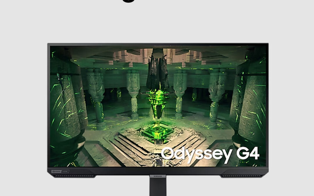 Samsung 27″ Odyssey G4 FHD 240Hz Gaming Monitor