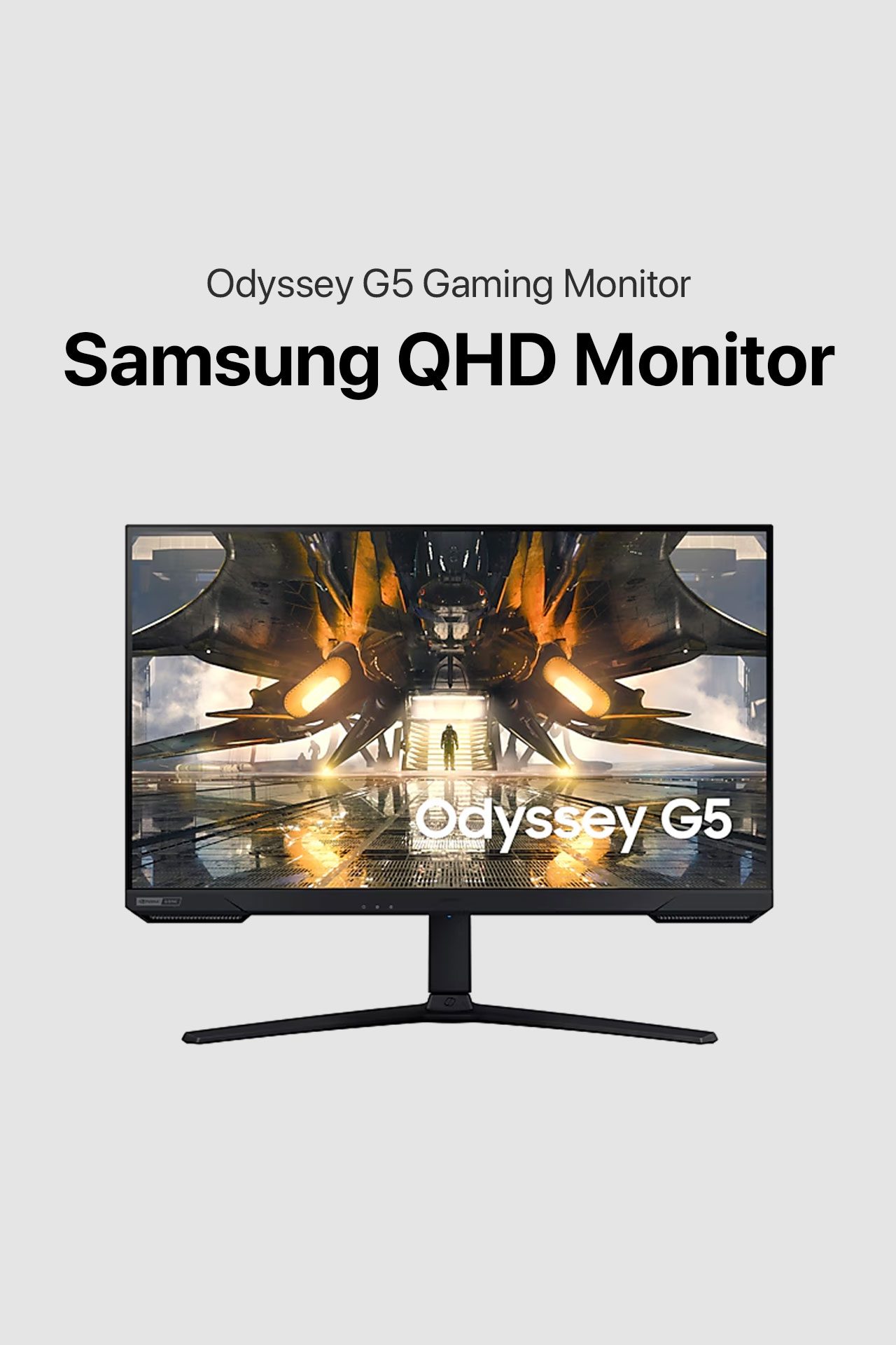 Samsung 32" Odyssey G5 QHD 165Hz Gaming Monitor