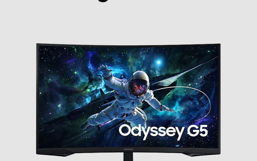Samsung Odyssey G5 QHD 165Hz Curved Gaming Monitor