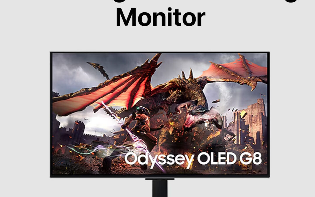 Samsung 32″ Odyssey G8 OLED Smart Gaming Monitor