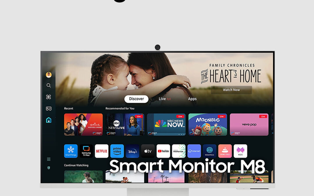 Samsung 32″ M80D UHD White Smart Monitor