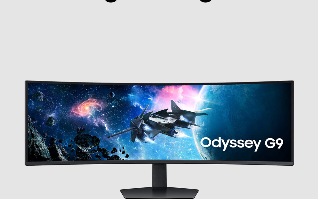 Samsung 49″ Odyssey G9 – Non OLED 240Hz Gaming Monitor