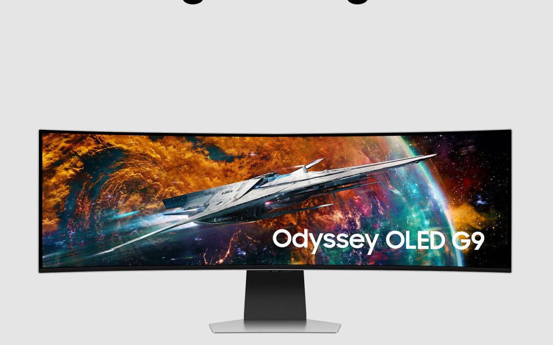 Samsung 49″ Odyssey OLED G9 240Hz Gaming Monitor