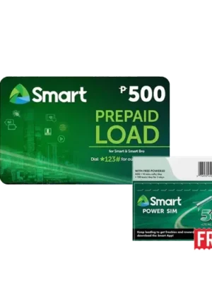 P500 Smart Load Card with FREE Smart 5G Sim