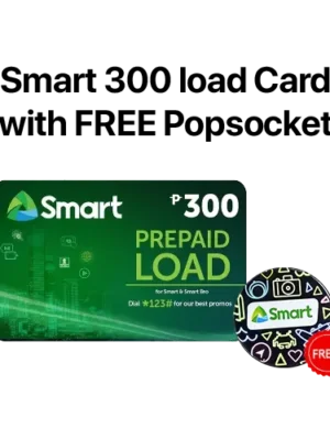 P300 Smart Load Card with FREE Popsocket