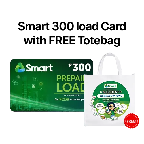 P300 Smart Load Card with FREE Totebag