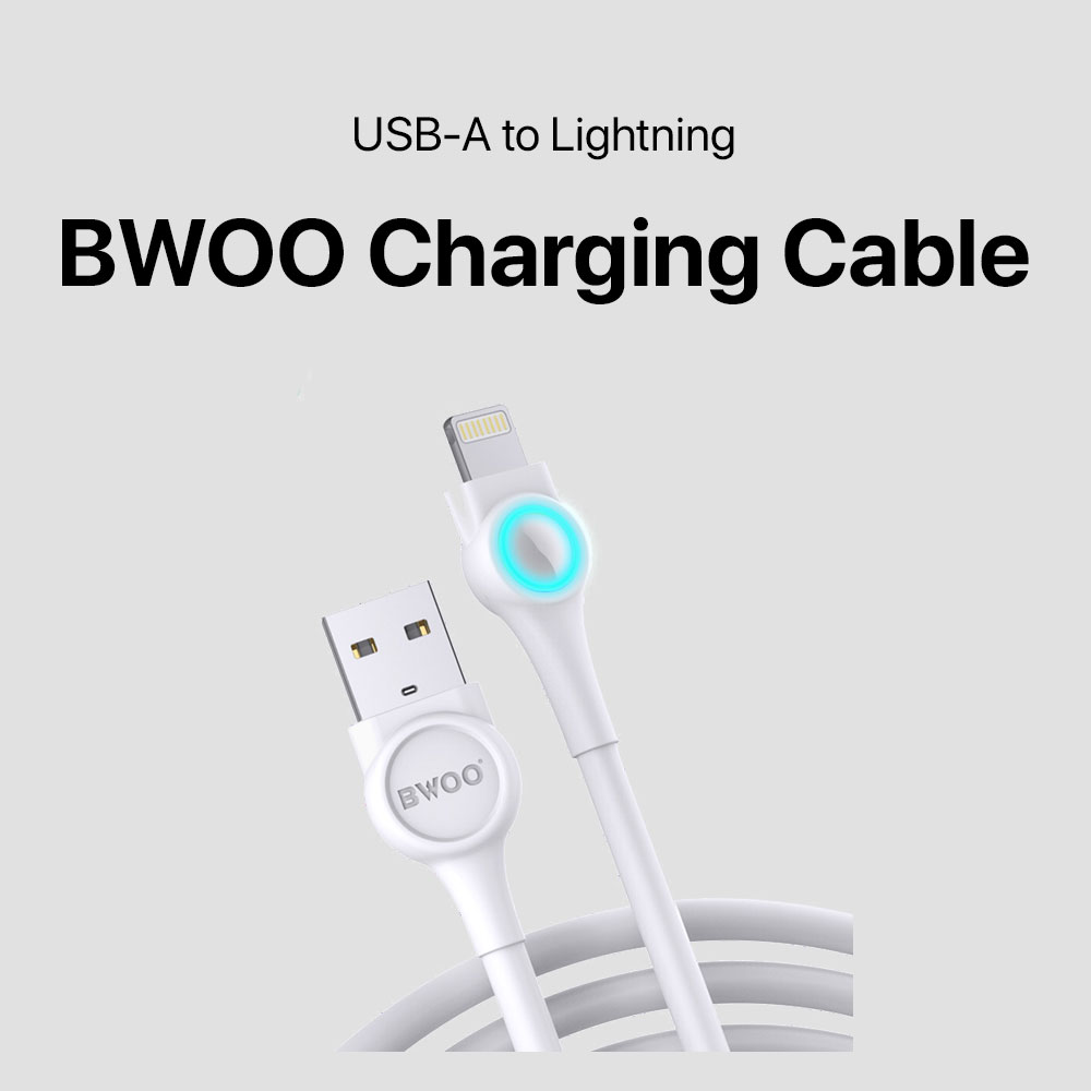 BWOO BO-X213L USB-A to Lightning Cable - Image 5