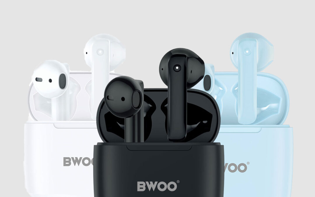 BWOO BW94 Half-in-ear Wireless Earbuds BT V5.3