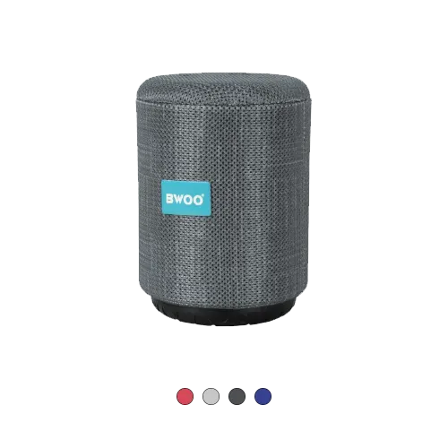 BWOO BS-50 Cylindrical Mini Portable Wireless Speaker