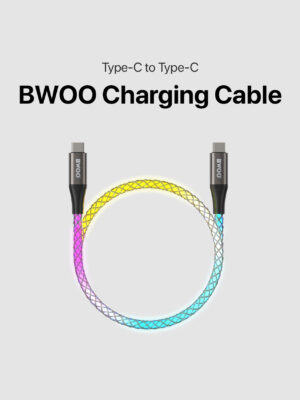 BWOO X278 Type-C to Type-C with LED Cable
