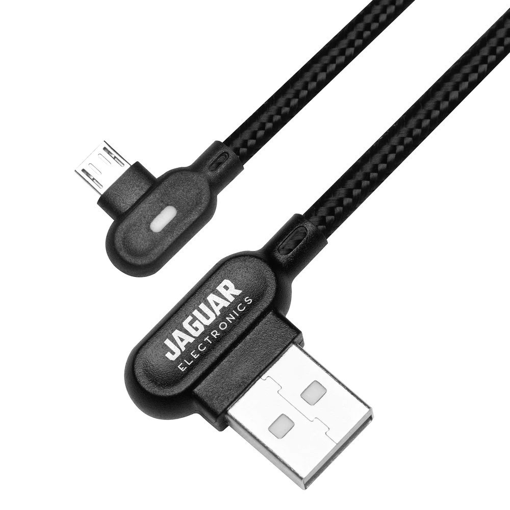 Jaguar Electronics CG82 3.0A 0.5 Meter Fast Charging Data 90 Degree Cable - Image 3