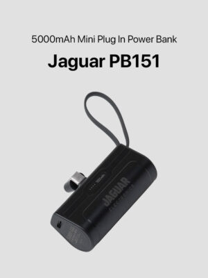 Jaguar Electronics PB151 Mini Plug In Power Bank 5000mAh Type-C