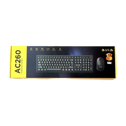 Aula AC260 Wireless Keyboard & Mouse Combo - Image 2