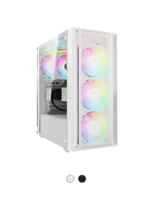 Gamdias AURA GC2 ELITE ARGB PerforatedARGB Mid-Tower Case