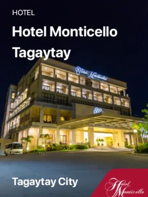 E-GIFT Hotel Monticello Tagaytay