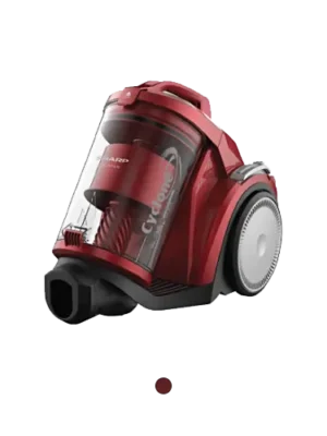 Sharp EC-EB18P-R Canister Type Cyclone Vacuum Cleaner