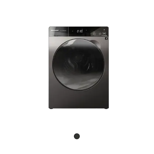 Sharp ES-FLC15BV-DS 10.5 kg. Front Load Washer & 7.0 kg. Dryer