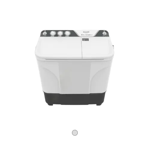 Sharp ES-T10040P(GY) 10Kg. Twin Tub Washer Dryer