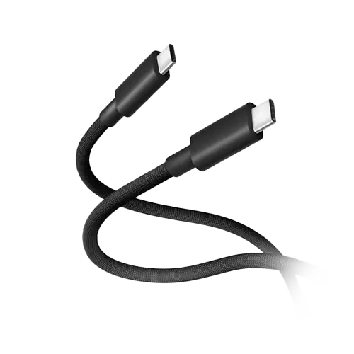 Xiaomi 6A High-Speed USB4 Braided USB-C to USB-C Cable (1m) - View 2