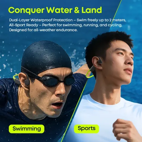 Langsdom AirSwim Neo - IP68 Bone Conduction Headphones - View 3