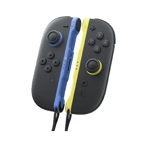 Nintendo Joy-Con 2 (L)/(R) Blue / Light Yellow - View 3