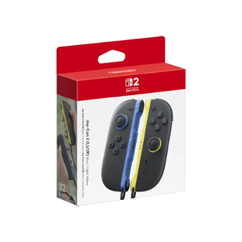 Nintendo Joy-Con 2 (L)/(R) Blue / Light Yellow - View 2