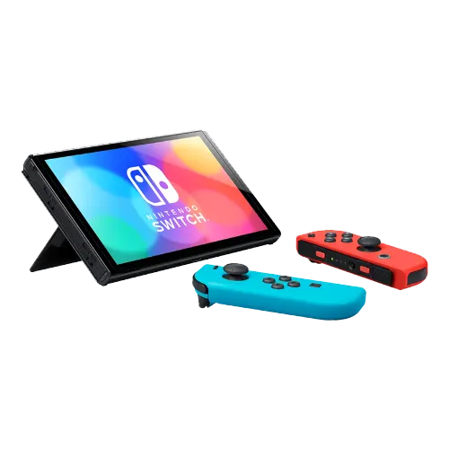 Nintendo Switch OLED with FREE Animal Crossing: New Horizons - View 3