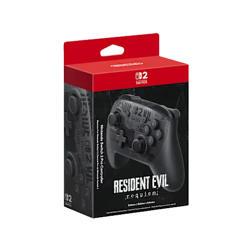 Nintendo Switch 2 Pro Controller Resident Evil Requiem Edition - View 4