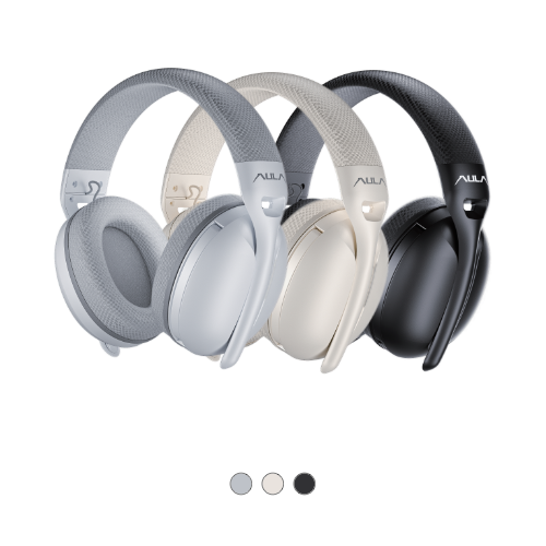 AULA S6 Lightweight Tri-Mode Gaming Headset