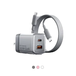 Vention 30W GAN Charger with Cable (TZ-FCEH0-US)