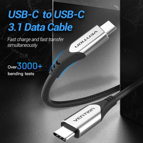 Vention USB-C to USB-C 3.1 Fast Charging & Video Sync Cable (TAAHD) - View 2