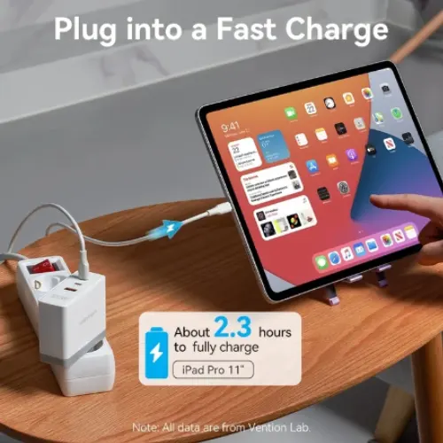 Vention USB 2.0 USB-C to USB-C Charging & Data Cable (TAXWD) - View 3