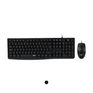 ACER EAK040 BK Wired Combo Keyboard and Mouse - Black