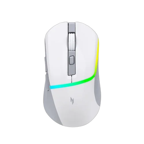 ACER NITRO OMR246 WT Tri-Mode Gaming Mouse - White - View 2