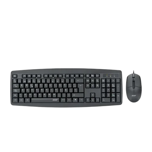 ACER OCC307 BK Wired Combo Keyboard and Mouse - Black - View 2