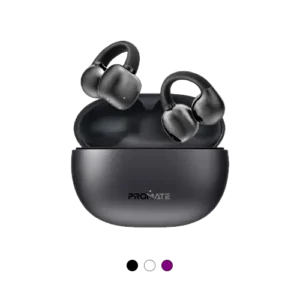 Promate AudioFit Open Ear Clip On TWS Earbuds w/ IntelliTouch