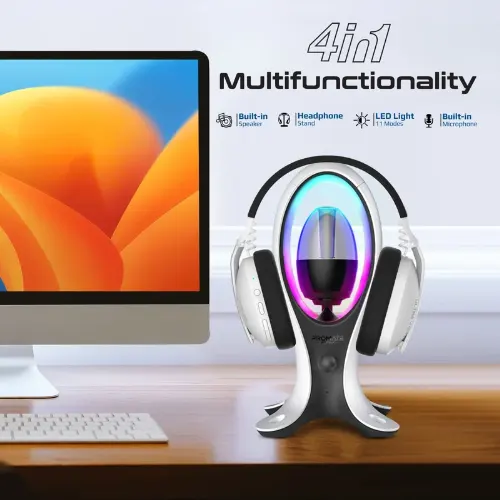 Promate Alpha-X Dynamic High Fidelity Dual Mode RGB Speaker - View 2