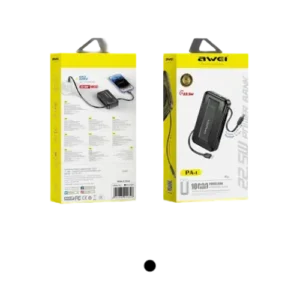 AWEI PA1 22.5W 10,000mAh Retractable Cable Powerbank